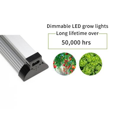 China AC85~265V 3ft Led Strip Light Indoor Garden Grow Lights ETL 12W For Plant for sale