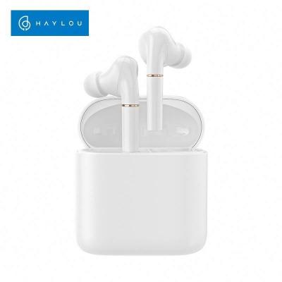 China In-Ear Haylou T19 Wireless Earphone Touch Control Noise Canceling Wireless Charging Headphones for sale