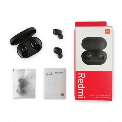 China In-Ear Xiao MI AirDo-TS 2 True Wireless Headphones Red-MI Airdots 2 Earbuds AI Control BT5.0 Wireless for sale