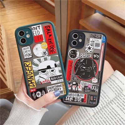 China Brand Rubber Black Fashion Silicon Case Shell Samurai Soft Cell Phone Case Suitable For iPhone 12 Mobile Phone Case for sale