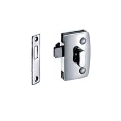 China Stainless Steel Brass Frameless Glass Door Lock for sale