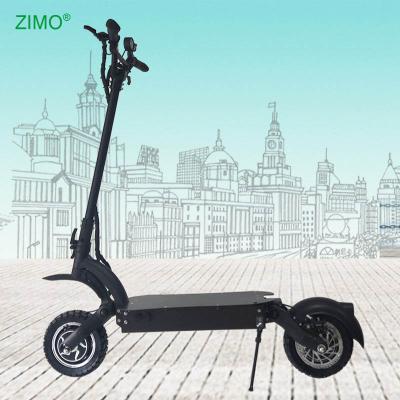 China Fat Tire 10 Inch Wide Wheel 1000w E Foldable Scooter Dual Motor Scooter for sale