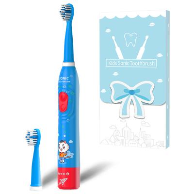 China Amazon Baby Toothbrush Battery Operated Hot Selling Electric Toothbrush For Kids Battery Operated Toothbrush for sale