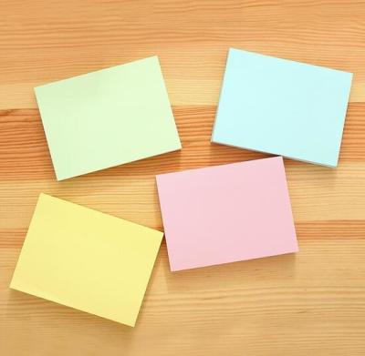 China custom color paper sticky note mome pad notepad any size any shape for sale