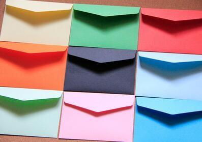 China paper envelope color paper envelope pearl paper envelope invitation envelope with cards for sale