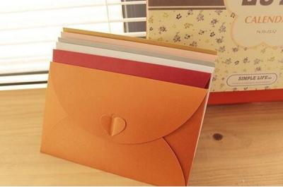 China paper envelope color paper envelope pearl paper envelope invitation envelope with cards for sale