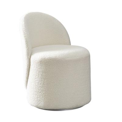 China Turning the back elegant and glamorous design luxury of a modern chair bedroom room pilou sofa chair for sale