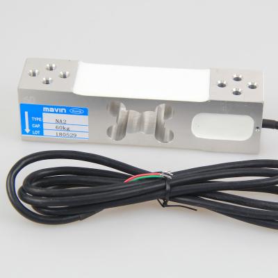 China Scales Aluminum Load Cell Single Weighing Sensor 60-500kg NA2 for sale