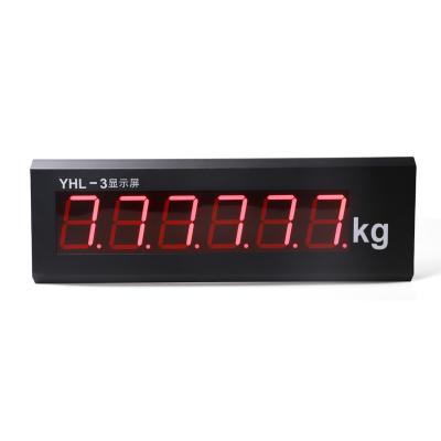 China Large Screen Display Indoor Outdoor Weighing Accessory YHL-3 LED Weighing Indicator Board for sale