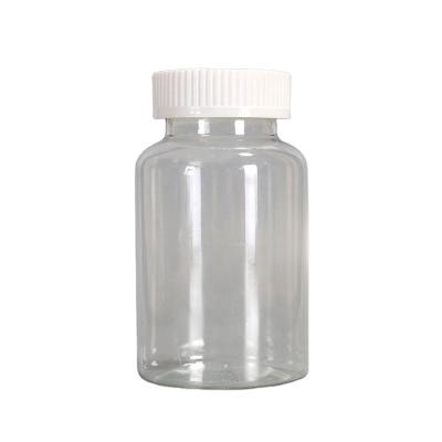 China Health 100cc Medical Solid Transparent Plastic Powder Pill Capsule Pill Medicine Pet Plastic Bottle for sale