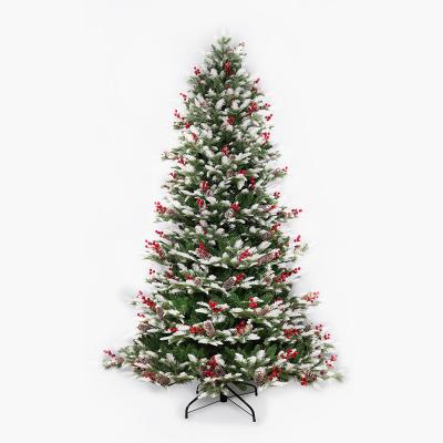 China New Wholesale Customizable Outdoor Christmas Decoration Hot Selling Christamas Home Decor Metal Artificial Christmas Tree for sale