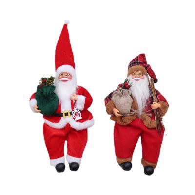 China Cute Rudolph Handmade Non-woven Fabric Christamas Home Decoration Christmas Party Dolls Faceless Dolls Hanging Ornaments The Room for sale