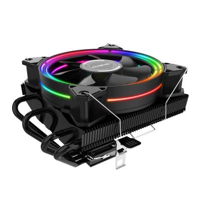 China Accessible Computer Case ALSEYE 120mm PWM CPU Cooler 5V RGB Heatpipes CPU Air Cooler Fan for Intel/AMD for sale