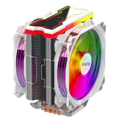 China A White Universal PC Gaming Platform Computer Case ALSEYE M120D Color CPU Cooler Air Cooler For Computer for sale