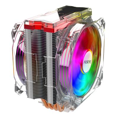 China Computer Case M120D 120mm Transparent Color CPU Cooler Air Cooler for sale