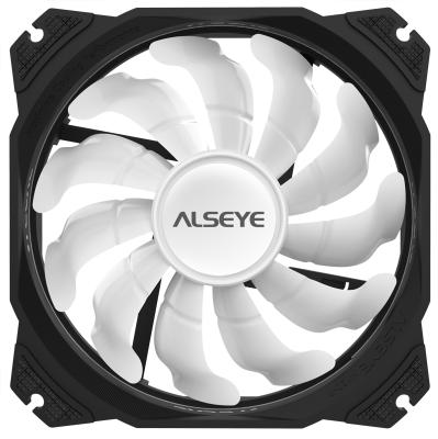 China Max Support ALSEYE RGB White Color RGB Fan Kit 120mm With 3pcs Fans For Gaming PC for sale