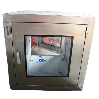 China Clean Room or Lab Sterilize Electronic Lock Static Dynamic Pass Box with UV Sterilize Lamp for sale