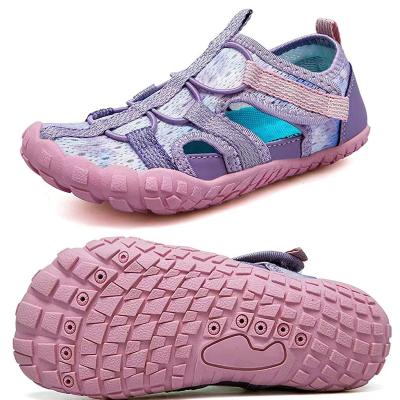 China Fashion Trend Non Slip Kids Beach Diving Wading Shoes Water Swimming Barefoot Shoes Kids Girls Boys for sale