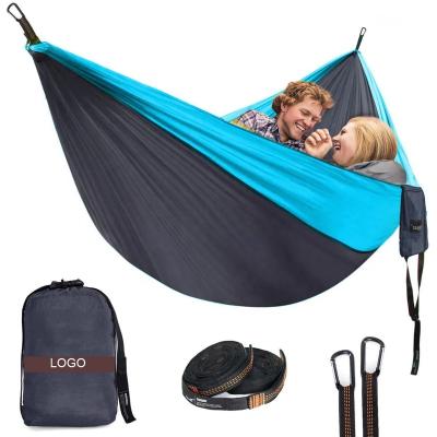 China Lightweight Modern Portable Hammock Camping Nylon Softest Parachute Swing Indoor Outdoor Hammock for sale