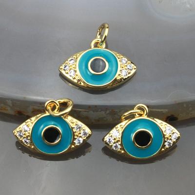 China New CH-LHP0545 fashion CLASSIC CZ eye pendant,popular CZ jewelry pendant,accessories jewelry wholesale for sale