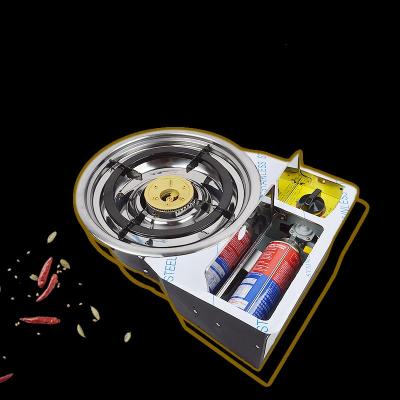 China Commercial korean hot pot barbecue gas grill restaurant table top smokeless bbq grill for bbq shop for sale