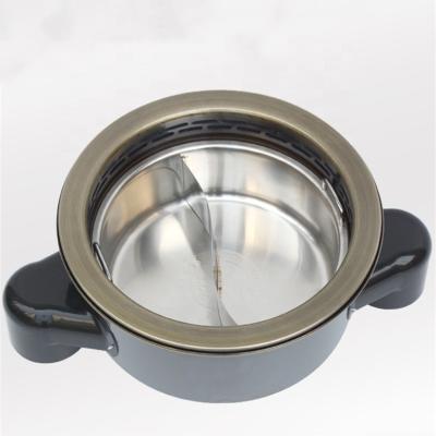 China Restaruant Commercial Electric Hot Pot Restaurant Equipment Stainless Steel Hot Pots For Serving for sale