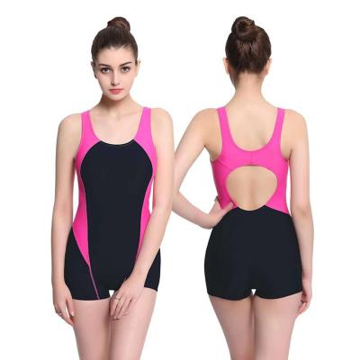 China Plus Size Fitness Swimwear Women Triangle Shark Skin One Piece Swimsuit Sports Professional Training Swimsuit for sale