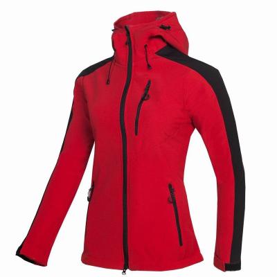 China Windproof Thermal Fleece Softshell Jacket Women Waterproof Camping Hiking Windproof Coat Outdoor Sports Skiing Tops for sale