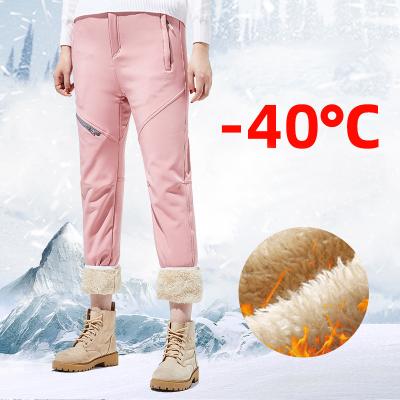 China Breathable Ski Pants Men Women Outdoor Winter Trekking Hiking Waterproof Warm Pants Windproof Snow Pants Snowboarding Pants Brand for sale