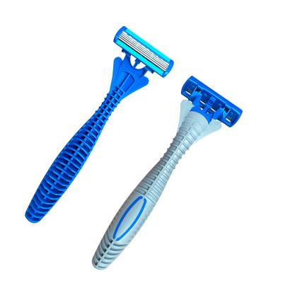 China Triple Blade Five Blade Shavers With Lubricating Strip And Super Rubber Grip WL-389L WL-489L WL-589L WL-689L for sale