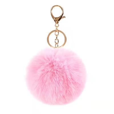 China Comfortable Key Chain Hanging Bag Artificial Hair Ball Hair Ball Rabbit Tangtu Pendant Accessories Imitate To Relax Rabbit 10cm for sale