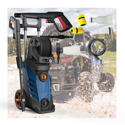 China Cheap Portable Car Wash Vehicle Factory Price 350Bar 2200W High Pressure Washer for sale