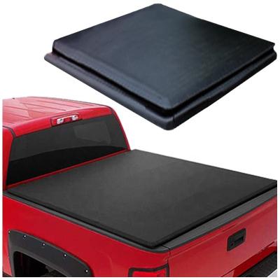 China Automotive Parts Wholesale Hard Triple Aluminum Low Profile Tonneau Cover For 2015 2020 F150 Pickup Cover 5.5' Bed for sale