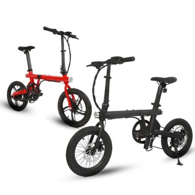 China Cheap aluminum alloy China factory 250w 350w e bike city folding electric bicycle with 36v electric bike bicycle for sale