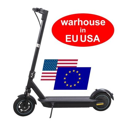 China Unisex Europe Warehouse Drop Shipping Mobility 350w 15Ah Battery 2 Adult Electric Scooter Folding Wheels for sale