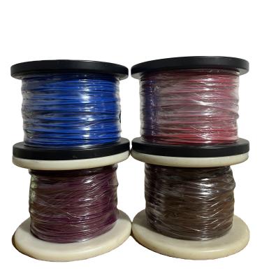 China Single Standard Nickel Plated Industrial Copper Wire And Electrical Machine PTFE Cable for sale