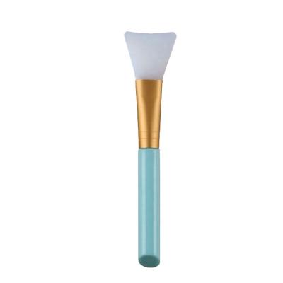 China 2021New Design Face Silicone Soft Head Brush Tube Cosmetic Use For Facial Mask Make Up for sale