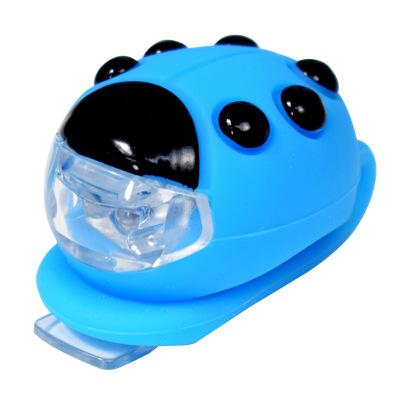 China Lovely Creative Universal Refitting Balanced Headlight Ladybug Lamp Bicycle Children's Light Lamp for sale