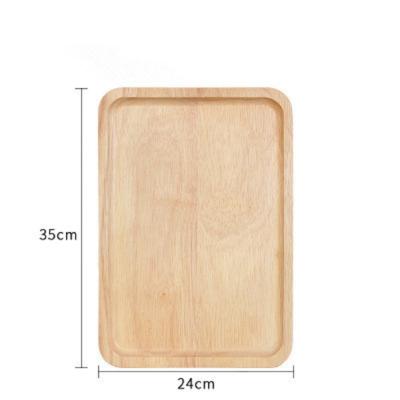 China Durable Multifunctional Logo Custom Size Tray Wooden Bowl For Hotel for sale