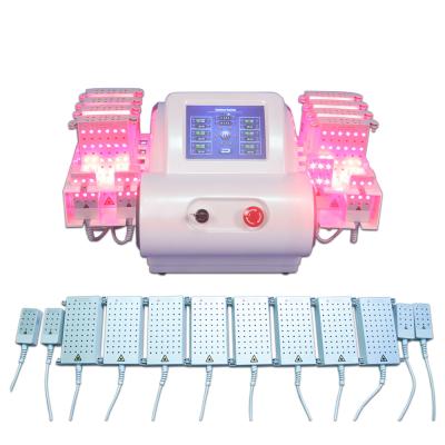 China Portable Skin Rejuvenation Laser Slimming Beauty Machine 4 Wavelengths 528 Diode Lipo Laser Treatment For Fat Loss for sale