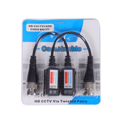 China ABS plastic ahd/cvi/tvi 3MP, 4MP, 5MP Video balanced transformer HY-105cL-HD for sale