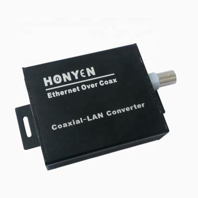 China Aluminum-alloy new product hd ip cctv system ethernet over coaxial converter HY-EOC01 for sale