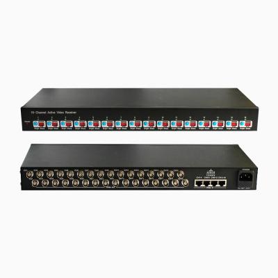 China Aluminum-alloy CCTV Accessories Best Selling Active Video UTP 16 Channel Symmetrical Transformer HY-1611R for sale