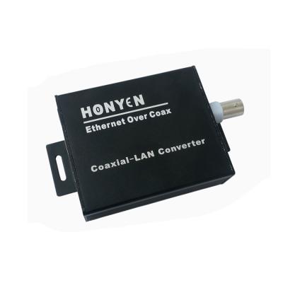 China Aluminum-alloy Ethernet Over Coaxial Cable Converter Single Channel EOC Supplement HY-EOC 01 for sale