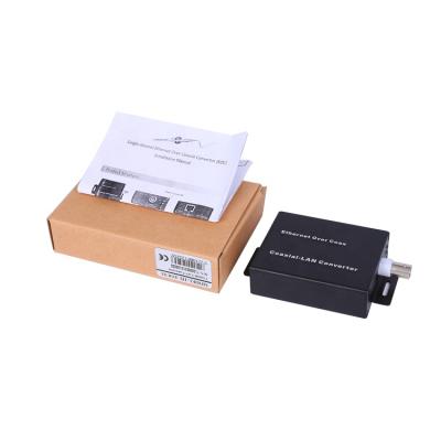 China Aluminum-alloy easy migration from analog to IP system coax over Ethernet with existing coaxial cable EoC coax over Ethernet converter for sale