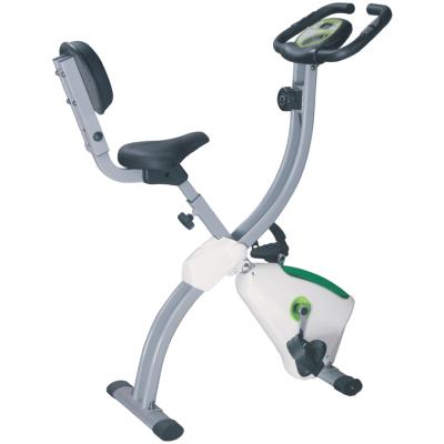 China GS-8319-1 Home Office Use Indoor Exercise Cycle Foldable X Bike With Backrest for sale