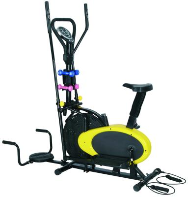 China Home Multi Use GS-8.2GAH-4 Exercise Equipment Mini Manual Tension Trainer Bike with Twist and Rope for sale