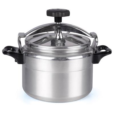 China Hot Sale Classic Aluminum Cheap Kitchenware Commercial Pressure Cooker 20cm Viable On Sale for sale