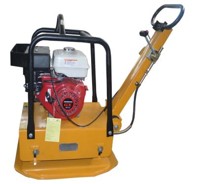 China For Concrete or Asphalt Road GMC-160 Vibrating Concrete Plate Compactor Machine with Honda Gasoline Engine for Sale for sale