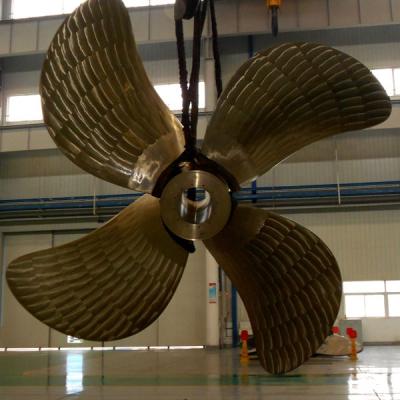 China Vessle CCS ABS BV DNV Marine Bronze Propeller Ship Propeller for sale